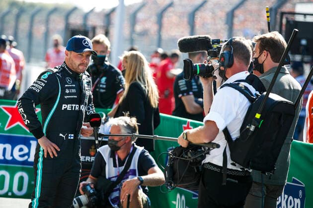 77 Valtteri Bottas (FIN, Mercedes-AMG Petronas F1 Team), F1 Grand Prix of the Netherlands at Circuit Zandvoort on September 4, 2021 in Zandvoort, Netherlands. (Photo by HOCH ZWEI) Zandvoort Netherlands