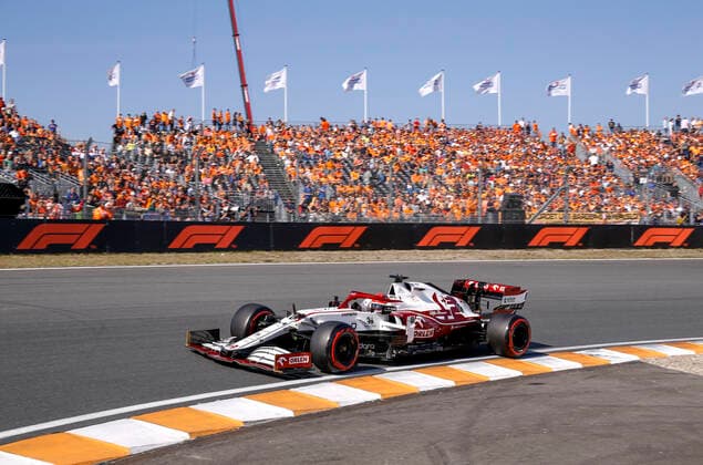 88 Robert Kubica (POL, Alfa Romeo Racing ORLEN), F1 Grand Prix of the Netherlands at Circuit Zandvoort on September 4, 2021 in Zandvoort, Netherlands. (Photo by HOCH ZWEI) Zandvoort Netherlands