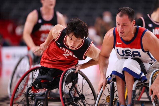 Renshi Chokai (JPN), SEPTEMBER 5, 2021 - Wheelchair Basketball : Men s Final match between between United States - Japan during the Tokyo 2020 Paralympic Games at the Ariake Arena in Tokyo, Japan. Noxthirdxpartyxsales  (168634414)