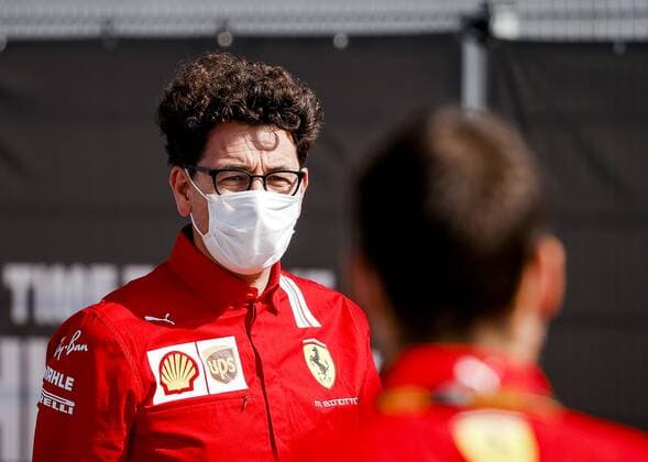 ZANDVOORT - Mattia Binotto, team principal Scuderia Ferrari, prior to the Dutch Grand Prix at the Zandvoort circuit. REMKO DE WAAL Grand Prix xVIxANPxSportx xxANPxIVx