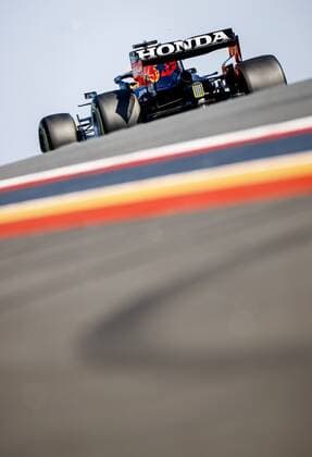 ZANDVOORT - Max Verstappen (Red Bull Racing) during the Dutch Grand Prix at the Zandvoort circuit. KOEN VAN WEEL Grand Prix xVIxANPxSportx xxANPxIVx