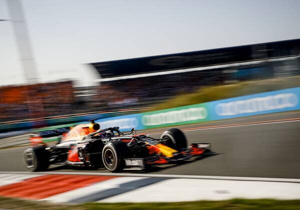ZANDVOORT - Max Verstappen (Red Bull Racing) during the Dutch Grand Prix at the Zandvoort circuit. REMKO DE WAAL Grand Prix xVIxANPxSportx xxANPxIVx