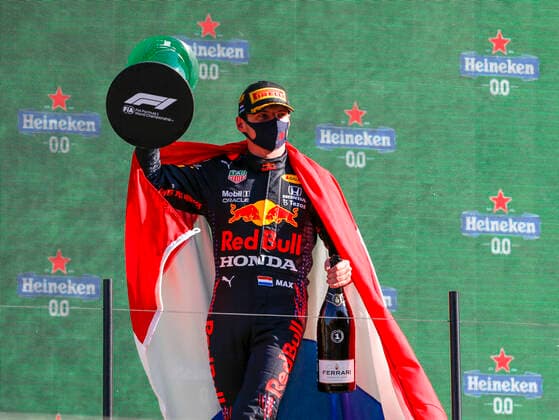 33 Max Verstappen (NED, Red Bull Racing), F1 Grand Prix of the Netherlands at Circuit Zandvoort on September 5, 2021 in Zandvoort, Netherlands. (Photo by HOCH ZWEI) Zandvoort Netherlands