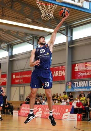 Yovel Zoosman Einzelbild Freisteller Aktion Basketball Testspiel BBL Bundesliga Herren Saison 2021 2022 05.09.2021 ALBA Berlin vs. Bakken Bears