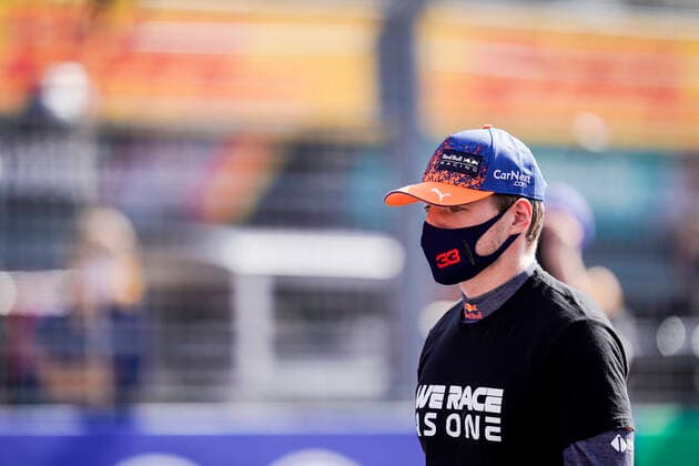 September 5, 2021, Zandvoort, The Netherlands: MAX VERSTAPPEN of the Netherlands and Red Bull Racing is seen on the starting grid before the 2021 FIA Formula 1 Dutch Grand Prix at Circuit Zandvoort in Zandvoort, The Netherlands. Zandvoort The Netherlands - ZUMAg147 20210905_zap_g147_039 Copyright: xJamesxGasperottix