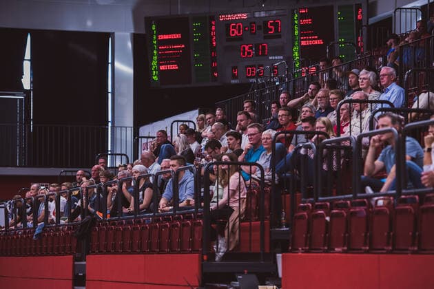 Testspiel: Artland Dragons vs. Eisbaeren Bremerhaven, 05.09.2021 Artland Arena mit Zuschauern; Testspiel: Artland Dragons vs. Eisbaeren Bremerhaven am 05.09.2021 in Quakenbrueck (Artland Arena), Germany, Copyright: xBEAUTIFULxSPORTS Neddermannx