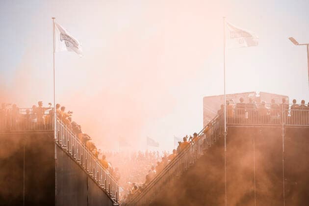 Fans, F1 Grand Prix of the Netherlands at Circuit Zandvoort on September 5, 2021 in Zandvoort, Netherlands. (Photo by HOCH ZWEI) Zandvoort Netherlands