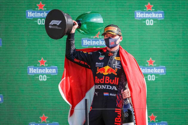33 Max Verstappen (NED, Red Bull Racing), F1 Grand Prix of the Netherlands at Circuit Zandvoort on September 5, 2021 in Zandvoort, Netherlands. (Photo by HOCH ZWEI) Zandvoort Netherlands