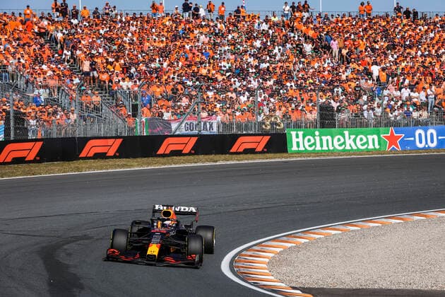 33 Max Verstappen (NED, Red Bull Racing), F1 Grand Prix of the Netherlands at Circuit Zandvoort on September 5, 2021 in Zandvoort, Netherlands. (Photo by HOCH ZWEI) Zandvoort Netherlands
