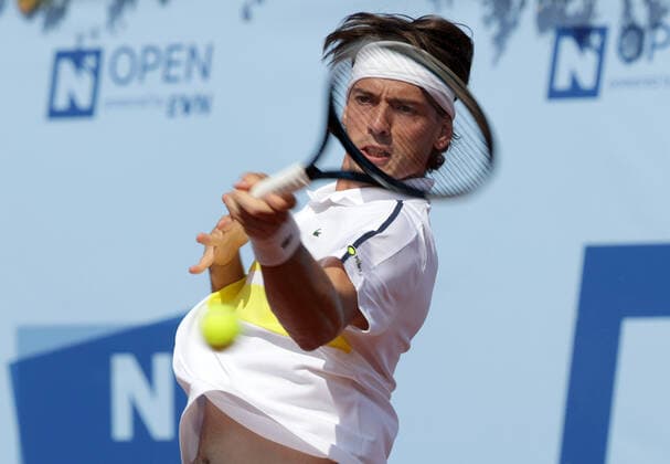 TENNIS - ATP, Tennis Herren NOE Open TULLN,AUSTRIA,06.SEP.21 - TENNIS - ATP Challenger Tour, NOE Open. Image shows Marc-Andrea Huesler (SUI).  GEPAxpictures xWalterxLuger