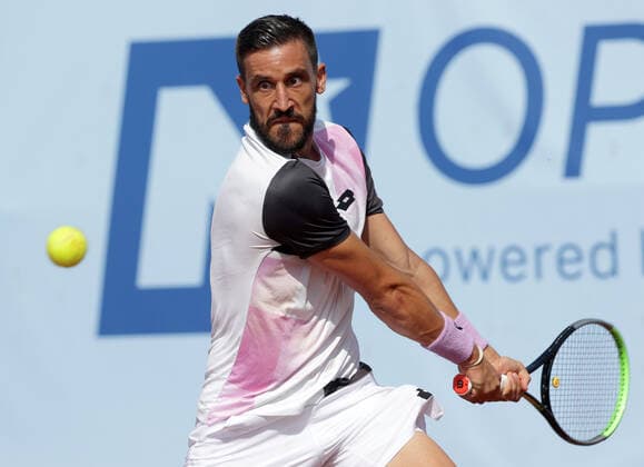 TENNIS - ATP, Tennis Herren NOE Open TULLN,AUSTRIA,06.SEP.21 - TENNIS - ATP Challenger Tour, NOE Open. Image shows Damir Dzumhur (BIH).  GEPAxpictures xWalterxLuger