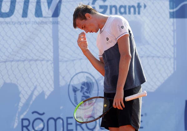 TENNIS - ATP, Tennis Herren NOE Open TULLN,AUSTRIA,06.SEP.21 - TENNIS - ATP Challenger Tour, NOE Open. Image shows Filip Horansky (SVK).  GEPAxpictures xWalterxLuger
