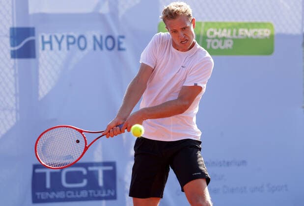 TENNIS - ATP, Tennis Herren NOE Open TULLN,AUSTRIA,06.SEP.21 - TENNIS - ATP Challenger Tour, NOE Open. Image shows Johannes Haerteis (GER).  GEPAxpictures xWalterxLuger