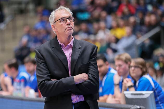 Neuer Basketball-Nationaltrainer Gordon Herbert. Trainer Gordon Herbert., Frankfurt am Main Hessen Deutschland Fraport-Arena