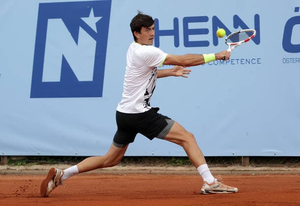 TENNIS - ATP, Tennis Herren NOE Open TULLN,AUSTRIA,07.SEP.21 - TENNIS - ATP Challenger Tour, NOE Open. Image shows Sebstian Ofner (AUT).  GEPAxpictures xWalterxLuger