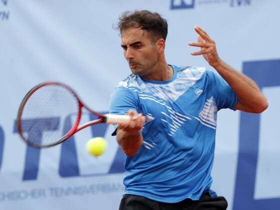 TENNIS - ATP, Tennis Herren NOE Open TULLN,AUSTRIA,07.SEP.21 - TENNIS - ATP Challenger Tour, NOE Open. Image shows Benjamin Hassan (GER).  GEPAxpictures xWalterxLuger