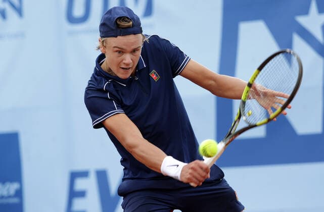 TENNIS - ATP, Tennis Herren NOE Open TULLN,AUSTRIA,07.SEP.21 - TENNIS - ATP Challenger Tour, NOE Open. Image shows Holger Vitus Nodskov Rune (DEN).  GEPAxpictures xWalterxLuger