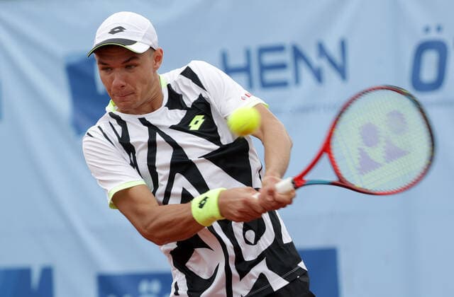 TENNIS - ATP, Tennis Herren NOE Open TULLN,AUSTRIA,07.SEP.21 - TENNIS - ATP Challenger Tour, NOE Open. Image shows Kamil Majchrzak (POL).  GEPAxpictures xWalterxLuger