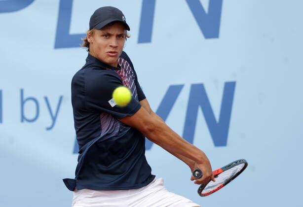 TENNIS - ATP, Tennis Herren NOE Open TULLN,AUSTRIA,07.SEP.21 - TENNIS - ATP Challenger Tour, NOE Open. Image shows Jonas Forejtek (CZE).  GEPAxpictures xWalterxLuger