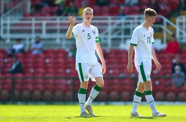 Under 17 International Friendly, Länderspiel, Nationalmannschaft Turner s Cross, Cork 7 9 2021 Republic of Ireland U17, U 17 vs Mexico U17 Ireland™s Cathal Heffernan Cathal Heffernan 7 9 2021  Copyright: x INPHO KenxSuttonx inp_irl_vs_mex_1144