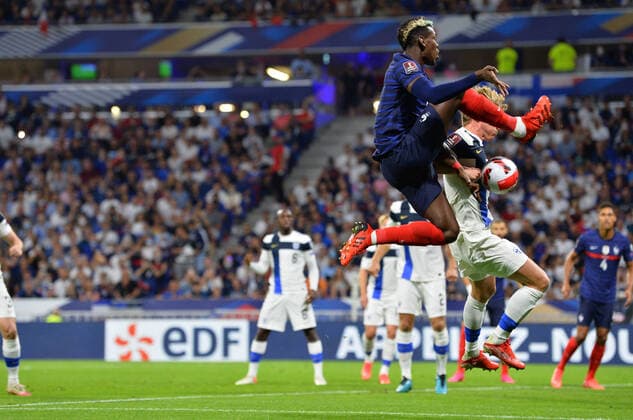 Paul Pogba (france) FOOTBALL : France vs Finlande - Qualifications - Coupe du Monde 2022 - 07 09 2021 FredericChambert Panoramic 