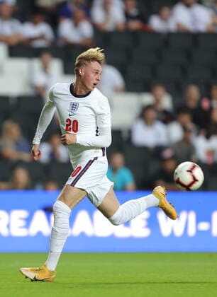 England v Kosovo U21, U 21 7 September 2021, Milton Keynes - UEFA U21 Qualifier - England v Kosovo U21 - Cole Palmer of England - Photo: Charlotte Wilson Offside. Milton Keynes UK Copyright: xCharlottexWilsonx xOffsidexOffside