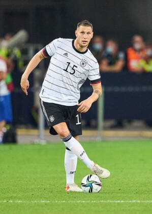 Niklas Süle, Suele, DFB 15 in the match GERMANY - ARMENIA 6-0 Qualification for World Championships 2022, WM Quali, Season 2021 2022, Sept 5, 2021 in Stuttgart, Germany. (Armenien)