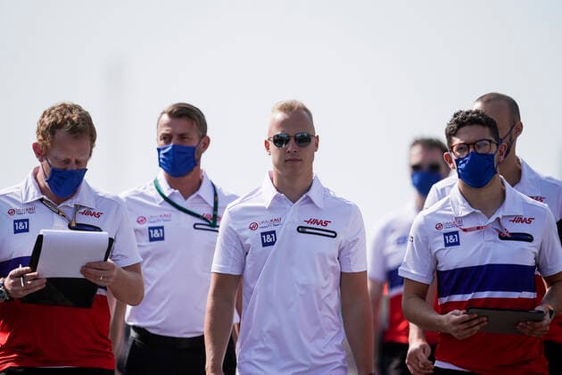 September 9, 2021, Monza, Italy: NIKITA MAZEPIN of Russia and Haas F1 Team is seen during preparations of the 2021 FIA Formula 1 Italian Grand Prix at Autodromo Nazionale Monza in Monza, Italy. Monza Italy - ZUMAg147 20210909_zap_g147_008 Copyright: xJamesxGasperottix