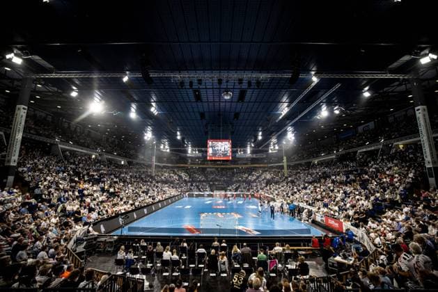 Kiel, 8. September 2021 - Handball, 1. Bundesliga 2021 22, THW Kiel - HBW Balingen-Weilstetten: Übersicht der Kieler Wunderino Arena, Heimspielstätte des THW Kiel *** Kiel, 8 September 2021 Handball, 1 Bundesliga 2021 22, THW Kiel HBW Balingen Weilstetten Overview of the Kiel Wunderino Arena, home ground of THW Kiel