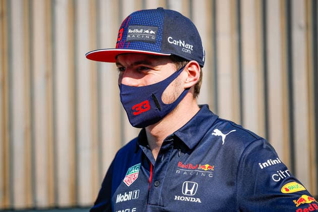 VERSTAPPEN Max (ned), Red Bull Racing Honda RB16B, portrait during the Formula 1 Heineken Gran Premio D italia 2021, Italian Grand Prix, 14th round of the 2021 FIA Formula One World Championship, WM, Weltmeisterschaft from September 9 to 12, 2021 on the Autodromo Nazionale di Monza, in Monza, Italy - FORMULE 1 : Grand prix d Italie - Presentation - Monza - 09 09 2021 DPPI Panoramic 