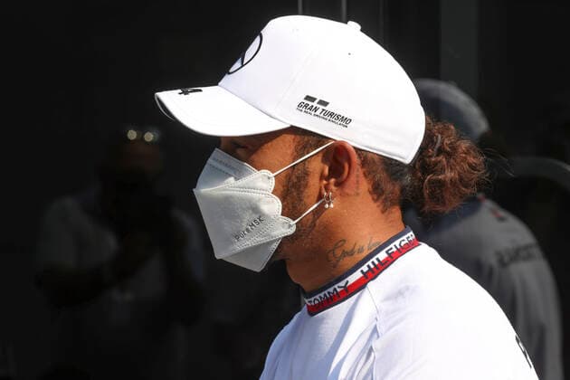 44 Lewis Hamilton (GBR, Mercedes-AMG Petronas F1 Team), F1 Grand Prix of Italy at Autodromo Nazionale Monza on September 9, 2021 in Monza, Italy. (Photo by HOCH ZWEI) Monza Italy