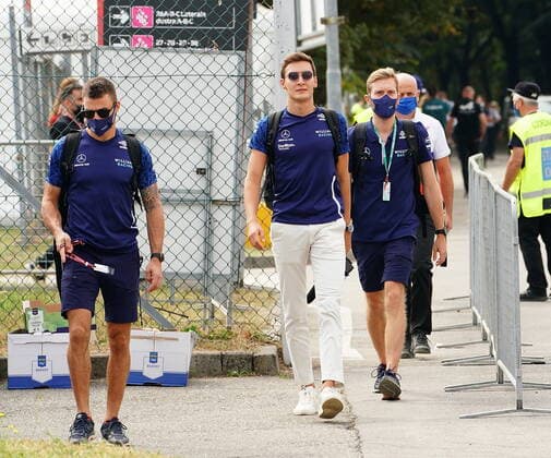 FORMULA 1 HEINEKEN GRAN PREMIO D ITALIA 2021 10.09.2021, Autodromo Nazionale di Monza, Monza, FORMULA 1 HEINEKEN GRAN PREMIO D ITALIA 2021 ,im Bild George Russel (GBR 63), Williams Racing