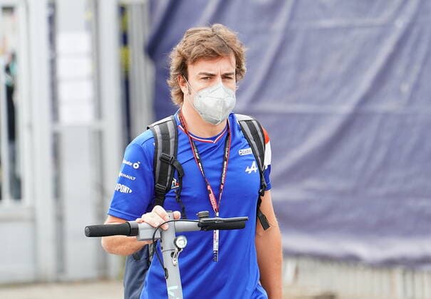 FORMULA 1 HEINEKEN GRAN PREMIO D ITALIA 2021 10.09.2021, Autodromo Nazionale di Monza, Monza, FORMULA 1 HEINEKEN GRAN PREMIO D ITALIA 2021 ,im Bild Fernando Alonso (ESP 14), Alpine F1 Team