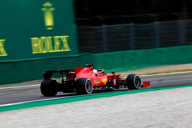 16 Charles Leclerc (MON, Scuderia Ferrari Mission Winnow), F1 Grand Prix of Italy at Autodromo Nazionale Monza on September 10, 2021 in Monza, Italy. (Photo by HOCH ZWEI) Monza Italy
