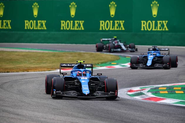 Formula 1 - Italian GP - Qualifying Esteban Ocon of Alpine F1 Team drive his A521 single-seater during qualifying of Italian GP, 14th round of Formula 1 World Championship, WM, Weltmeisterschaft in Autodromo Internazionale di Monza, in Monza, Lombardia, Italy, 10 September 2021 Monza Lombardia Italy diodato-notitle210910_npTO9  Copyright: xAndreaxDiodatox