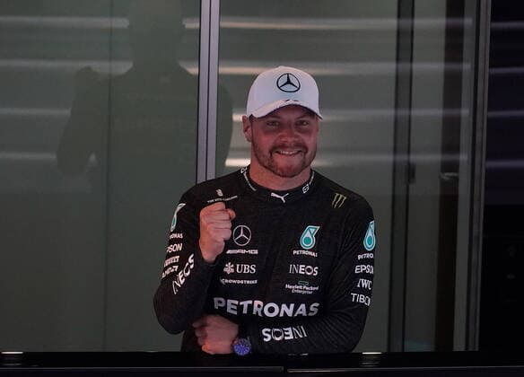 FORMULA 1 HEINEKEN GRAN PREMIO D ITALIA 2021 10.09.2021, Autodromo Nazionale di Monza, Monza, FORMULA 1 HEINEKEN GRAN PREMIO D ITALIA 2021 ,im Bild Poleposition für das Sprintrennen am Samstag für Valtteri Bottas (FIN 77), Mercedes-AMG Petronas Formula One Team