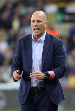 BRUGGE, BELGIUM - SEPTEMBER 10: Philippe Clement, head coach of Club Brugge, during the Jupiler Pro League season 2021 - 2022 match day 7 between Club Brugge and KV Oostende on September 10, 2021 in Brugge, Belgium. (Photo by Vincent Van Doornick Isosport)  x13398909x Copyright:
