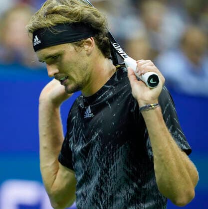 September 10, 2021: Alexander Zverev (GER) loses to Novak Djokovic (SRB), in five sets at the US Open being played at Billy Jean King National Tennis Center in Flushing, Queens, New York, {USA} Ã‚ Tennisclix CSM Flushing, Queens USA - ZUMAc04_ 20210910_zaf_c04_226 Copyright: xJoxBecktoldx
