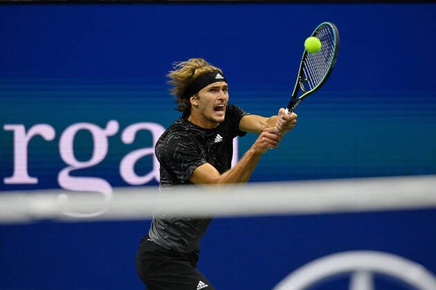 2021 US Open Alexander Zverev , Germany *** 2021 US Open Alexander Zverev , Germany