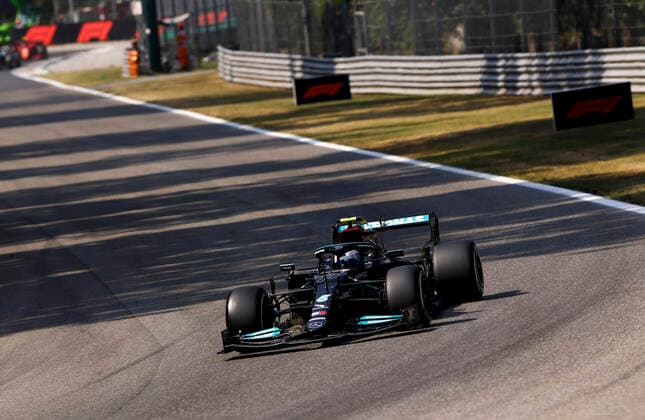 77 Valtteri Bottas (FIN, Mercedes-AMG Petronas F1 Team), F1 Grand Prix of Italy at Autodromo Nazionale Monza on September 11, 2021 in Monza, Italy. (Photo by HOCH ZWEI) Monza Italy
