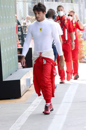 55 Carlos Sainz (ESP, Scuderia Ferrari Mission Winnow), F1 Grand Prix of Italy at Autodromo Nazionale Monza on September 11, 2021 in Monza, Italy. (Photo by HOCH ZWEI) Monza Italy