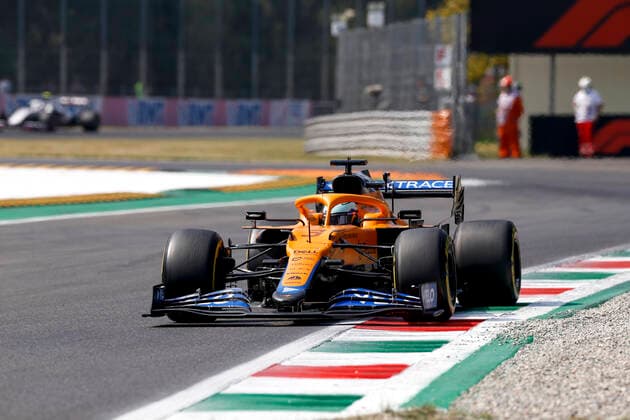3 Daniel Ricciardo (AUS, McLaren F1 Team), F1 Grand Prix of Italy at Autodromo Nazionale Monza on September 11, 2021 in Monza, Italy. (Photo by HOCH ZWEI) Monza Italy