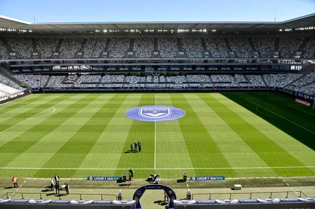 Stade Matmut FOOTBALL : Bordeaux vs Lens - 5eme Journee L1 Ubereats - Bordeaux - 12 09 2021 ThierryBreton Panoramic 