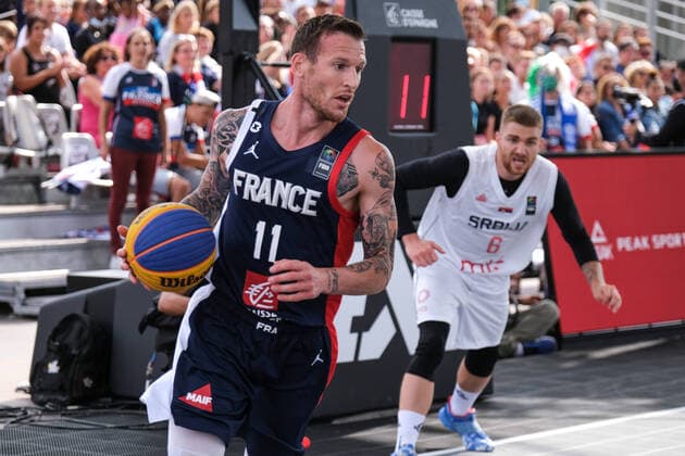 Antoine Eito (France) in action during FIBA 3x3 Europe Cup 2021, Basketball EuroCup Championship in Paris, France, September 12 2021  Copyright: xDavidexDixLallax xIPAx xDavidexDixLallax 0