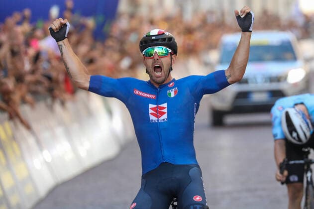 Bilder des Jahres 2021, Sport 09 September Sport Themen der Woche KW36 Sport Bilder des Tages Sonny COLBRELLI (ITA) during Longines Global Champions Tour and GCL Finals, Street Cycling in Trento, Italy, September 12 2021  Copyright: xLucaxTedeschix xIPAx xLucaxTedeschix 0