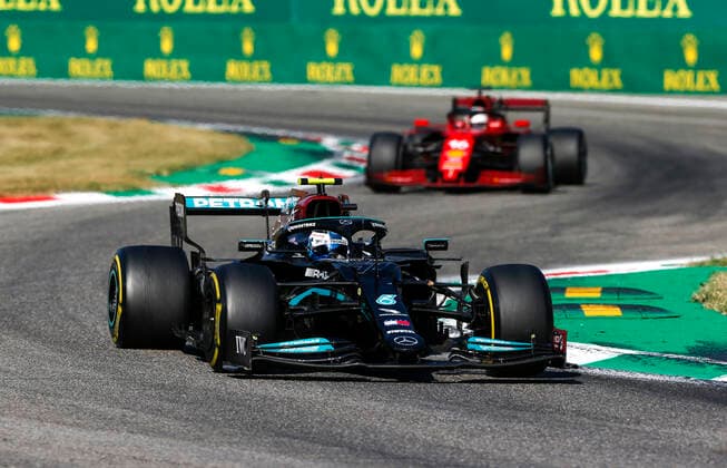77 Valtteri Bottas (FIN, Mercedes-AMG Petronas F1 Team), F1 Grand Prix of Italy at Autodromo Nazionale Monza on September 12, 2021 in Monza, Italy. (Photo by HOCH ZWEI) Monza Italy