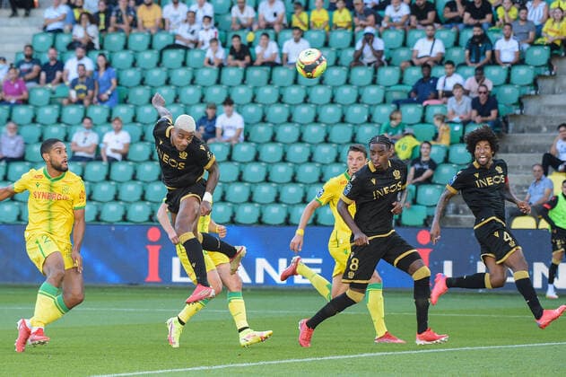 Mario LEMINA ( 18 - Nice ) - FOOTBALL : Nantes vs Nice - Ligue 1 - Nantes - 12 09 2021 FedericoPestellini Panoramic 