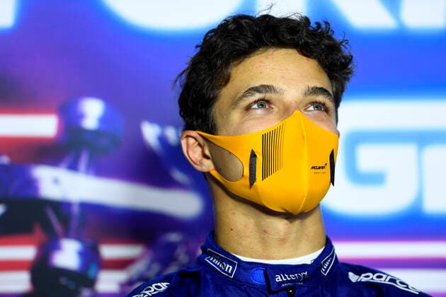 F1 Grand Prix of Italy 4 Lando Norris (GBR, McLaren F1 Team), F1 Grand Prix of Italy at Autodromo Nazionale Monza on September 12, 2021 in Monza, Italy. (Photo by Rudy Carezzevoli Getty Images FIA Pool via HOCH ZWEI) Monza Autodromo di Monza Italy Poolfoto HOCH ZWEI Pool Getty Images ,EDITORIAL USE ONLY