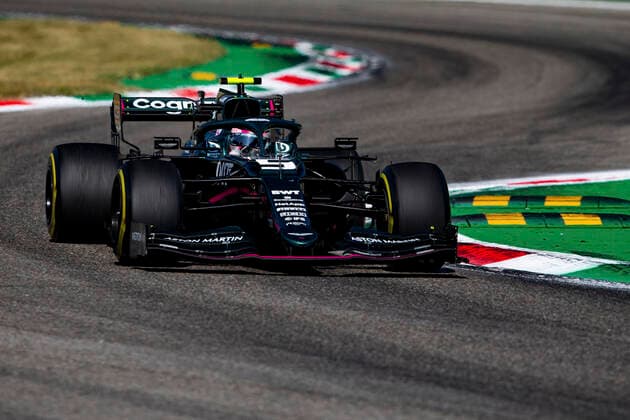 5 Sebastian Vettel (GER, Aston Martin Cognizant F1 Team), F1 Grand Prix of Italy at Autodromo Nazionale Monza on September 12, 2021 in Monza, Italy. (Photo by HOCH ZWEI) Monza Italy