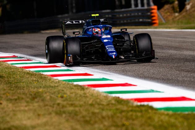 31 Esteban Ocon (FRA, Alpine F1 Team), F1 Grand Prix of Italy at Autodromo Nazionale Monza on September 12, 2021 in Monza, Italy. (Photo by HOCH ZWEI) Monza Italy